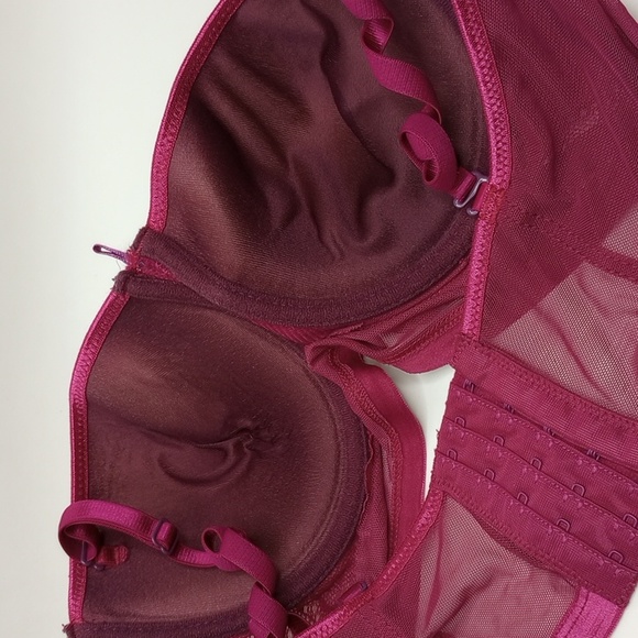 BRAS BLACK FUCHSIA BY SECRET LACE - Picture 11 of 17